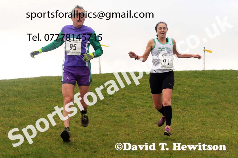 Womens 35+ and Mens 65+ 2023 NEMAA Cross Country, Croft Circuit, North Yorkshire. Photo: David T. Hewitson/Sports for All Pics